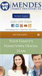 Mobile Screenshot of mendesfamilydentistry.com